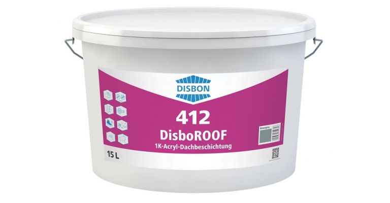 DisboROOF 412 1K-Acryl-Dachbeschichtung